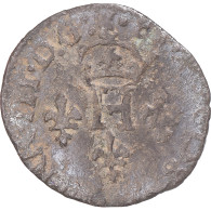 Monnaie, France, Henri III, Liard à La Croix Du Saint-Esprit, TB, Billon - 1574-1589 Henry III