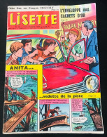 LISETTE [No 44] Du 03/11/1963 - PLEINS FEUX SUR FRANCOIS DEGUELT -L'ENVELOPPE AUX CACHETS D'OR -ANITA VEDETTE DE LA PIST - Lisette