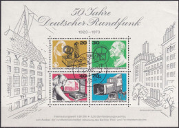 BERLIN 1973 Mi-Nr. Block 4 O Used - Bloques