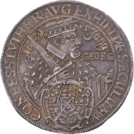 Monnaie, Etats Allemands, SAXONY-ALBERTINE, Johann Georg I, 1/2 Thaler, 1630 - Taler Et Doppeltaler