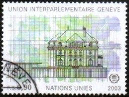 VEREINTE NATIONEN, UNO - GENF 2003, MI 465, UNION INTERPARLAMENTAIRE GENEVE, GESTEMPELT, OBLITERE - Usados