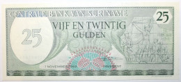 Surinam - 25 Gulden - 1985 - PICK 127b - NEUF - Surinam