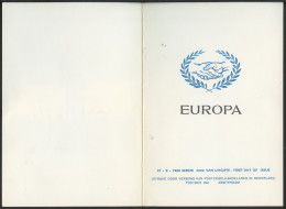 Europa CEPT 1965 Pays Bas - Netherlands - Niederlande Livret Y&T N°822 à 823 - Michel N°848 à 849 (o) - 1965