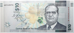 Bahamas - 10 Dollars - 2016 - PICK 79a - NEUF - Bahamas