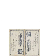 SCOTT  UY2 PAID REPLY POSTAL CARD 1883 - Hawaï