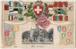 Suisse -  Biere Morges - Les Casernes -  Carte En Relief - Bière