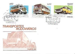 Mozambique  & FDC Transportes Rodoviários, Maputo 1980 (97999) - Mozambique
