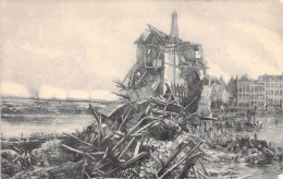 Guerre 1914 - Panorama De La Bataille De L'Yser - Ypres - Militaria  - Carte Postale Ancienne - War 1914-18