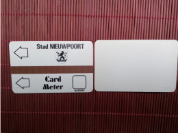1 Card Parking Nieuwpoort Digicard - Cartes De Stationnement, PIAF