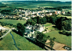 ERMETON-sur-BIERT   Vue Aerienne Le Village Et  Le Monastere Notre-Dame - Mettet