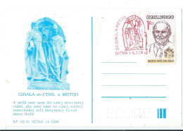 Czechoslovakia Postcard  1992 - Cyril And Methodius - Covers & Documents