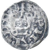 Monnaie, France, Philippe II, Denier, 1180-1223, Saint-Martin De Tours, TTB - 1180-1223 Filips II Augustus
