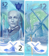 Barbados 2 Dollars 2022 (2023) UNC - Barbados