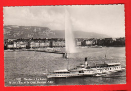 ZWF-05  Genève La Rade, Le  Jet D'Eau  Et Quai Gustave Ador  Jaeger 7015   NC - Genève