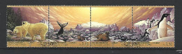 Timbre Nations Unies  Genève   Oblitéré  N 259 / 262 - Oblitérés