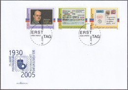 LIECHTENSTEIN 2005 Mi-Nr. 1380/82 FDC - FDC