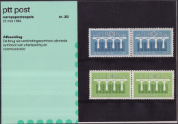 Pays Bas - Netherlands - Niederlande Plaque De Présentation 1984 Y&T N°PP1221 à 1222 - Michel N°PP1251A à 1252A *** - Autres & Non Classés
