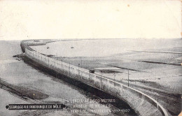 BELGIQUE - ZEEBRUGGE - Vue Panoramique De Môle - Temps De Construction 1897 1907 - Carte Postale Ancienne - Zeebrugge