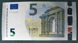 5 EURO SPAIN 2013 LAGARDE V014C4 VB999 HIGH SERIAL NUMBER SC FDS UNCIRCULATED PERFECT - 5 Euro