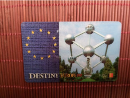 Atomium Perpaidcard  Belgium Used Rare - Herkunft Unbekannt