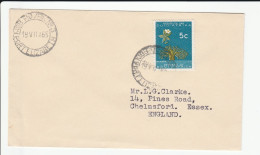 1965 MOBILE POST OFFICE Cover PK No 3 Port Elizabeth South Africa Stamps - Brieven En Documenten