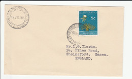 1965 MOBILE POST OFFICE Cover PK No 3 Port Elizabeth South Africa Stamps - Cartas & Documentos