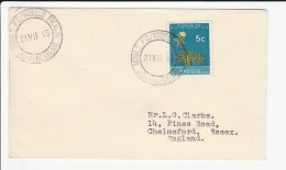 1965 MOBILE POST OFFICE Cover PK No 8 Johannesburg South Africa Stamps - Covers & Documents