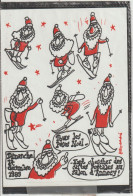 Dessins De Filipandré  Carte PIRATE  1989 _(Tous Les Pères Noel...Vont Chercher Des Carte Postale Au Salon 74 ANNECY - Marquer