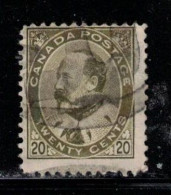 CANADA Scott # 94 Used - KEVII - Hinge Remnant - Ungebraucht