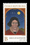 Czech Republic 2023 Mih. 1187 Astronomer Nicolaus Copernicus MNH ** - Neufs