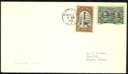 Canada Sc# 246-247 (no Cachet) Event Cover (b) 1935 5.15 Royal Visit - HerdenkingsOmslagen