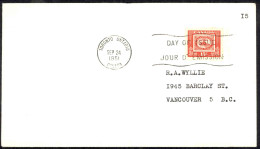 Canada Sc# 314 (no Cachet) FDC (b) 1951 9.24 Steamships Of 1851 And 1951 - ....-1951