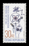 Czech Republic 2023 Mih. 1202 Regular Radio Broadcasting MNH ** - Nuovi