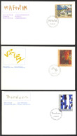 Canada Sc# 887-889 FDC Set/3 (singles) 1981 05.22 Canadian Painters - 1981-1990