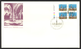 Canada Sc# 926B FDC Inscription Block 1987 03.30 Parliament  - 1981-1990