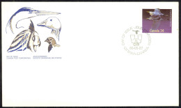 Canada Sc# 1095 (official Cachet) FDC (a) 1986 5.22 Birds - 1981-1990