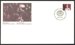 Canada Sc# 1164 FDC Single 1988 12.29 Queen Elizabeth II - 1981-1990