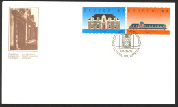 Canada Sc# 1181-1182 FDC Combination 1989 05.05 Runnymede Library - 1981-1990