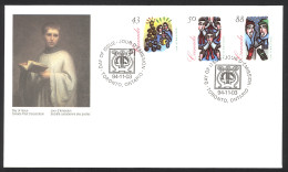 Canada Sc# 1533-1535 FDC Combination 1994 11.03 Christmas - 1991-2000