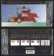 Canada Sc# 1552a-1552f FDC Set/3 (SEALED) 1995 05.26 Historic Land Vehicles - 3 - 1991-2000