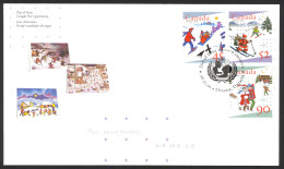 Canada Sc# 1627-1629 FDC Combination 1996 11.01 Christmas - 1991-2000