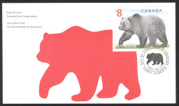 Canada Sc# 1694 FDC Single 1997 10.15 Wildlife Definitives - 1991-2000