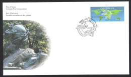 Canada Sc# 1806 FDC Single 1999 08.26 Universal Postal Union - 1991-2000