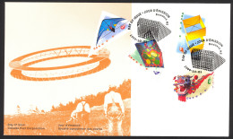 Canada Sc# 1811a-1811d FDC Combination 1999 10.01 Kites - 1991-2000