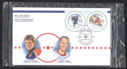 Canada Sc# 1838a-1838f FDC Set/3 (SEALED) 2000 02.05 NHL All Stars - 1 - 1991-2000