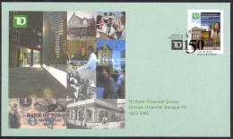 Canada Sc# 2094 FDC (a) 2005 3.18 TD Bank 150th - 2001-2010