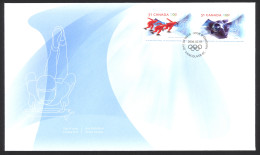 Canada Sc# 2143-2144 FDC Combination 2006 02.03 XX Olympic Winter Games - 2001-2010