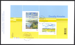 Canada Sc# 2148 FDC Souvenir Sheet 2006 04.07 Dorothy Knowles - 2001-2010