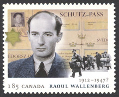 Canada Sc# 2618i MNH (DIE CUT) 2013 Raoul Wallenberg - Neufs