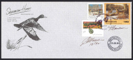 Canada Sc# NSW1j Hayden Lambson, Artist (SIGNED) FDC 1992 N.S. Wildlife - 1991-2000